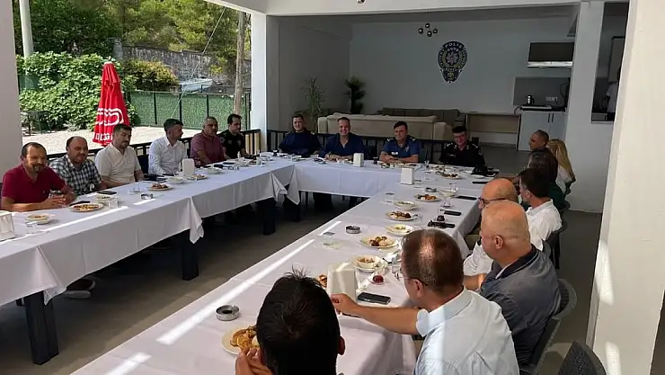Fethiye'de Asayiş ve Güvenlik Toplantısı Gerçekleştirildi