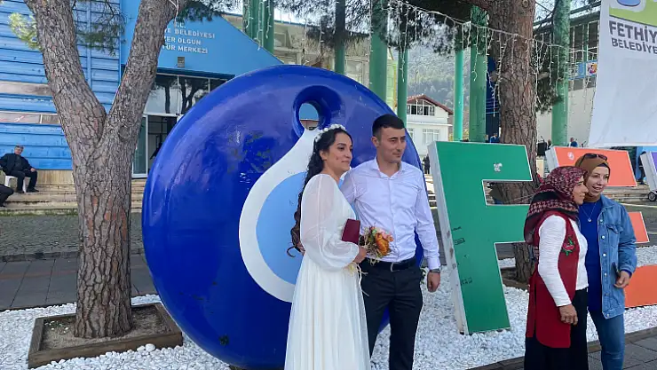 Fethiye'de Çiftlerin Tercihi 14 Şubat Oldu