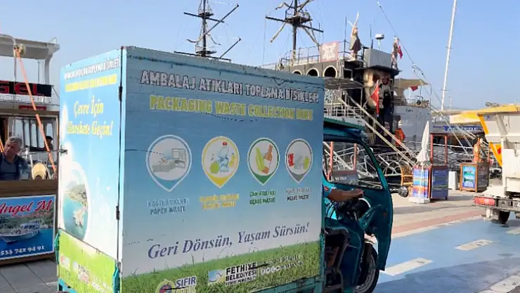 Fethiye'de  Çöp Taksi Hizmeti