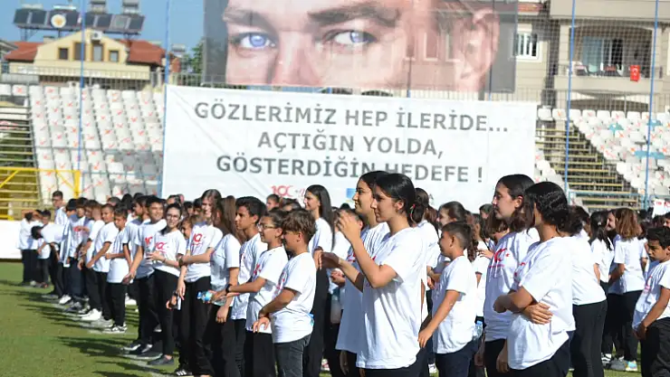 Fethiye'de Cumhuriyetin 100. Yılı kutlandı