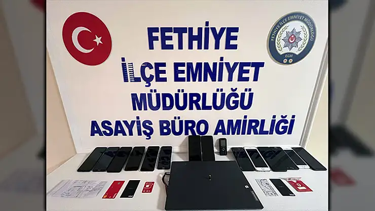 Fethiye'de Dolandırıcılık Operasyonu
