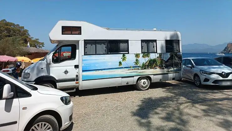 Fethiye 'de düzensiz karavan parkı tepkisi