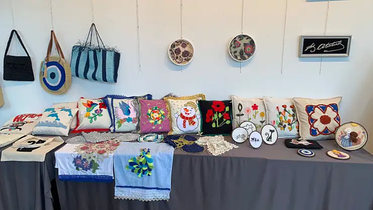 Fethiye'de El Emeği Ürünler Sergileniyor