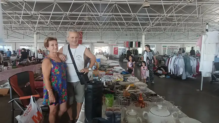 Fethiye'de İkinci Elin Kalbi Çalıca Pazarı'nda Atıyor