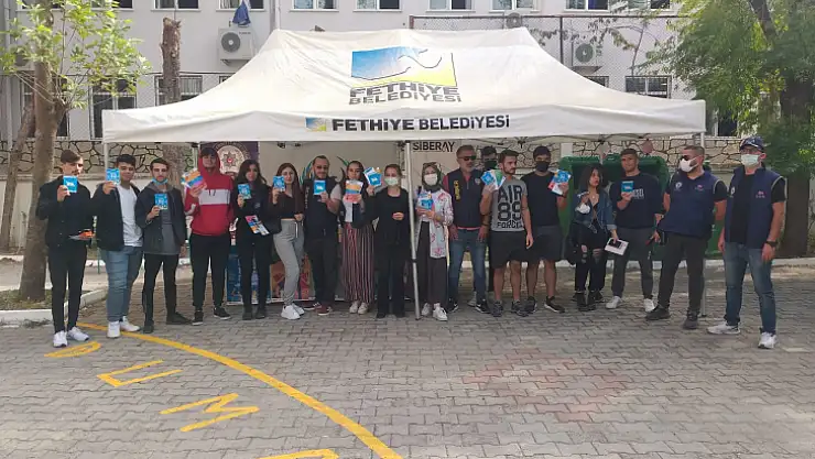 Fethiye'de Üniversite Öğrencileri SİBERAY Projesi hakkında bilgilendirildi