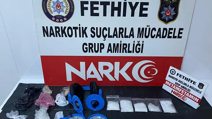 Fethiye'de uyuşturucuyu sakladığı yer  'pes' dedirtti