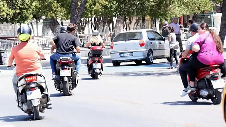 Fethiye'de Yaklaşık 51 Bin Motosiklet Kullanılıyor