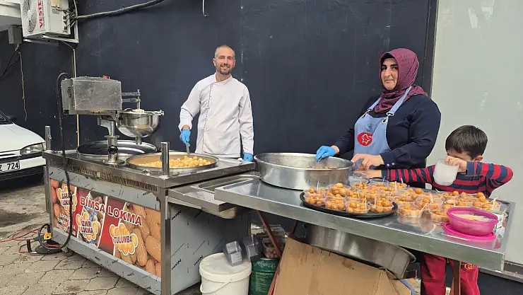 Fethiye'de Yılmaz Yılmaz Hayrına Lokma Dağıtıldı