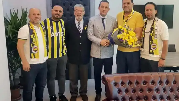 FETHİYE FENERBAHÇELİLER DERNEĞİ'NDEN BAŞSAVCIYA ZİYARET