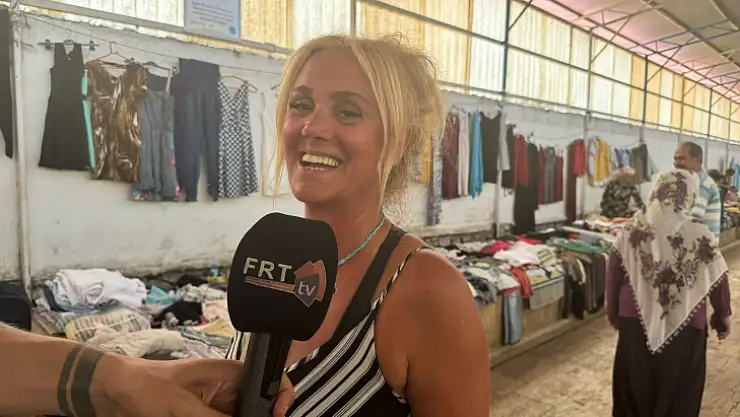 Fethiye İkinci El Pazarı'na Turistler Rağbet Gösteriyor