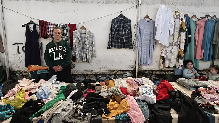 Fethiye ikinci el pazarında esnaf satışlardan memnun değil