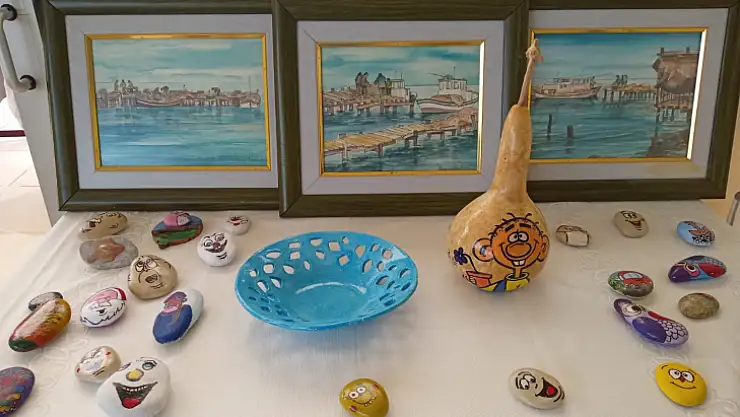 Fethiye Kardelen Sanat Derneği'nin sergisi gerçekleşti