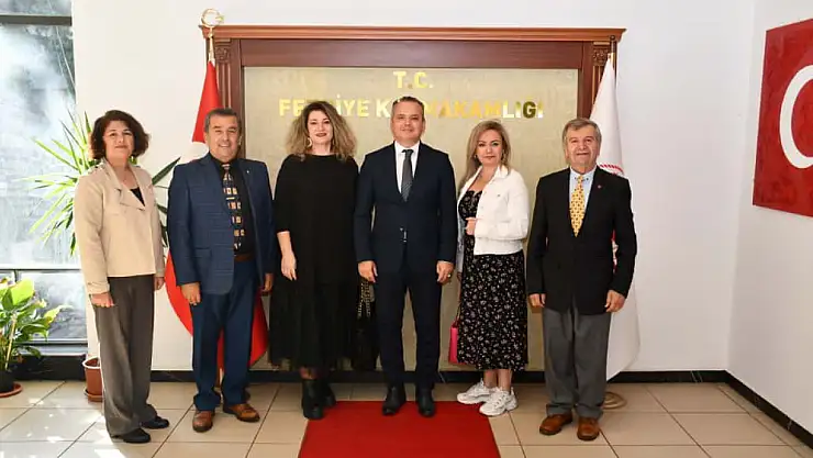 Fethiye Kaymakamı Akkaya'ya ziyaret