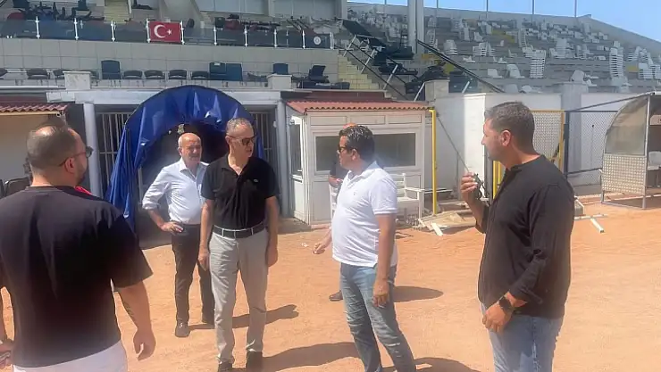 Fethiye Kaymakamı Ertaş'tan Stadyum Ziyareti