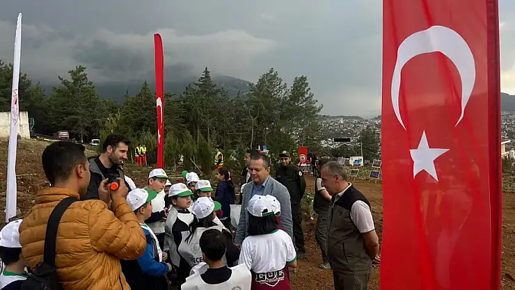 Fethiye Kaymakamı Fatih Akkaya, Öğrencilerle Fidan Dikti