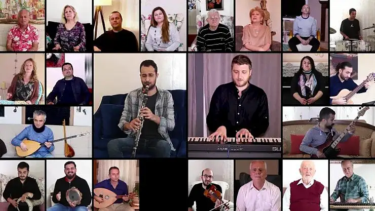 Fethiye Nev Eda Müzik Topluluğundan pandemi müzikali