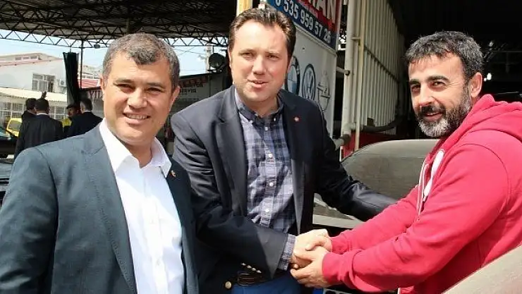  'Fethiye Sanayi  Esnafı Ziyaret Edildi'