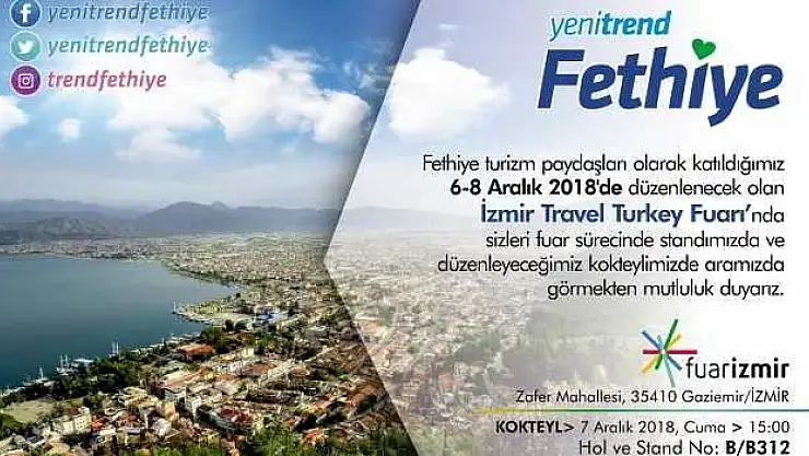 Fethiye, Travel Turkey İzmir Fuarı'nda yerini aldı…