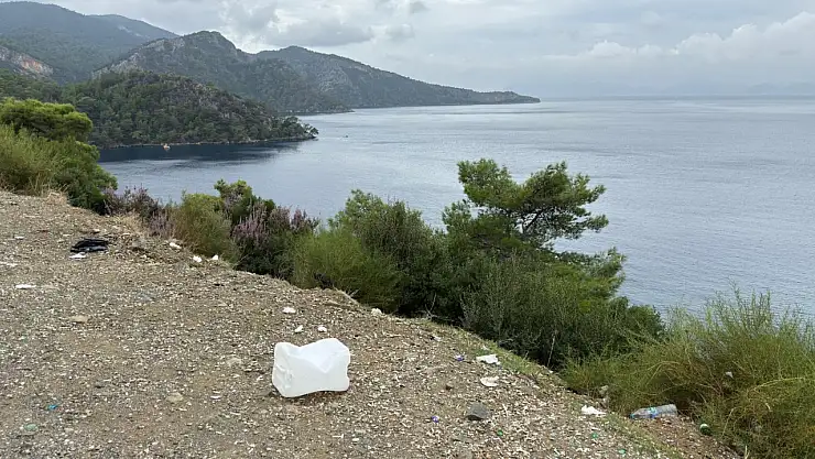Fethiye Yarımada'da çevre kirliliği tepki çekiyor