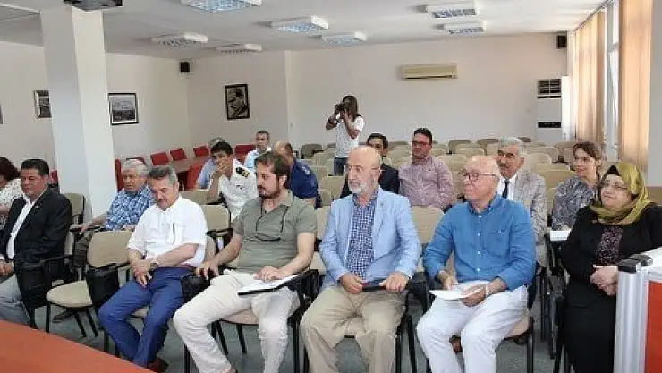 FETHİYE'DE İLÇE SEÇİM GÜVENLİĞİ TOPLANTISI YAPILDI