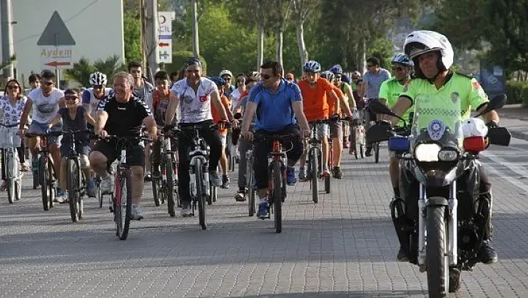 Fethiye'de  Sağlık İçin  Pedalla Etkinliği