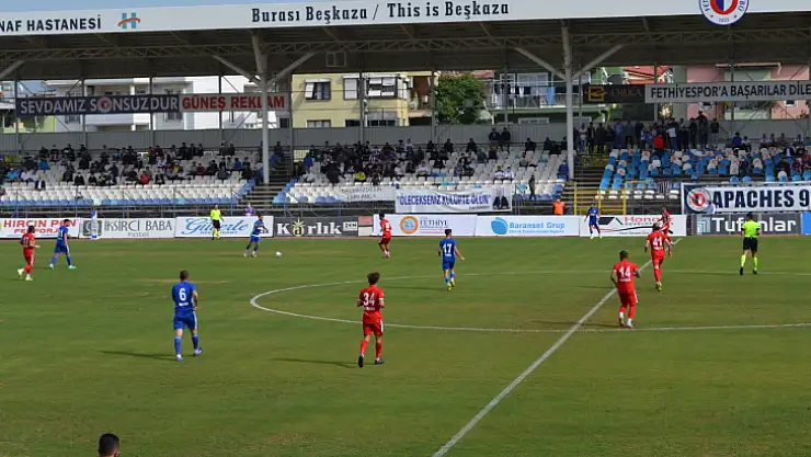 Fethiyespor, Çankayaspor'u 1-0 yendi