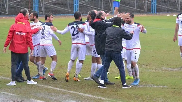 Fethiyespor'da galibiyet sevinci