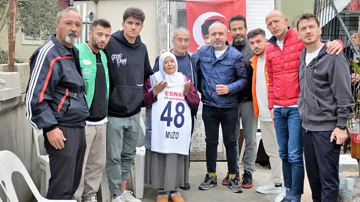 FETHİYESPOR'DAN SAĞLIK MEMURUNUN AİLESİNE TAZİYE ZİYARETİ