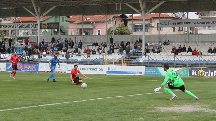 FETHİYESPOR EVİNDE KAZANDI 1-0