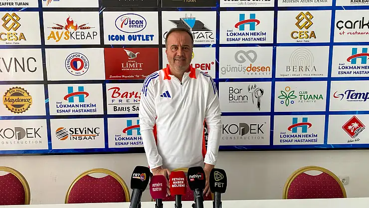 Fethiyespor Teknik Direktörü Dinçel, 'Arzuladığımız 3 puanları alamadık'