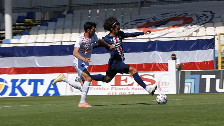 Fethiyespor Tokatspor'u eli boş gönderdi 2-0 