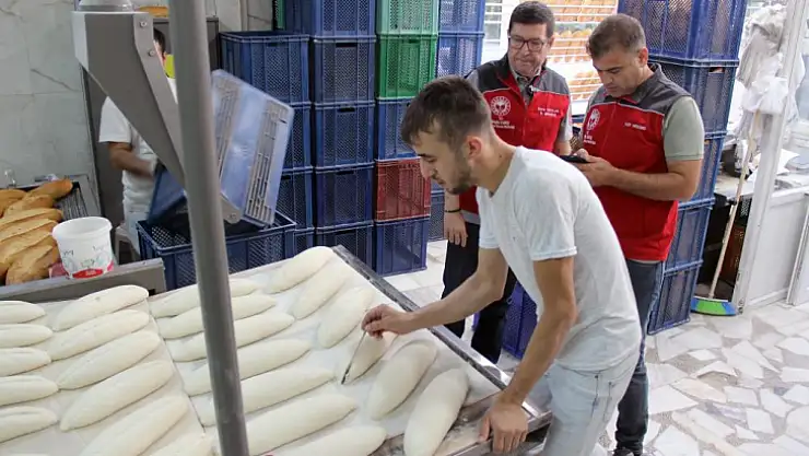Fırınlarda hijyen ve gramaj denetimi yapıldı