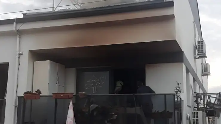 Foça Mahallesi'nde yangın