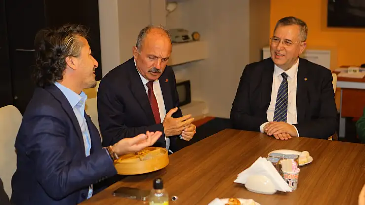 FTSO Başkanı Çıralı ve yönetiminden Saatcı'ya ziyaret