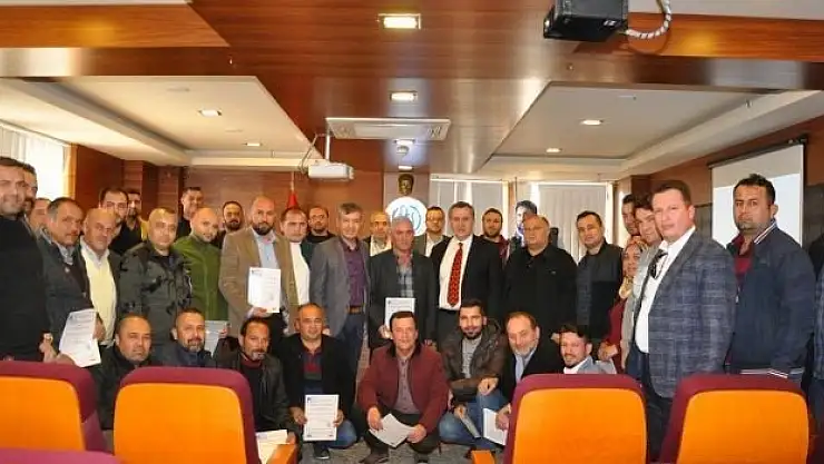 Galericilerde belge ve sınav heyacanı 