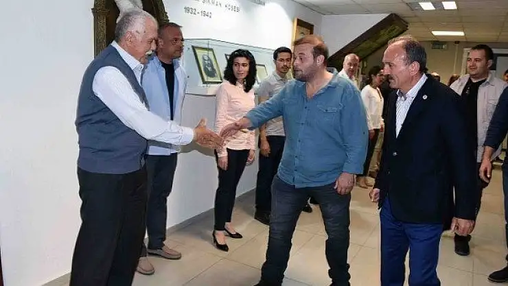 GAZİ MUSTAFA OKAN KULOĞLU'NA ANLAMLI KARŞILAMA