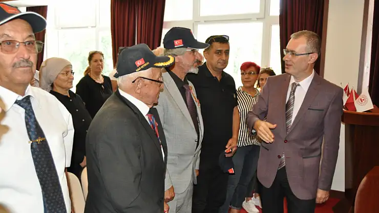 Gaziler Derneği'nden Kaymakam Ertaş'a Ziyaret