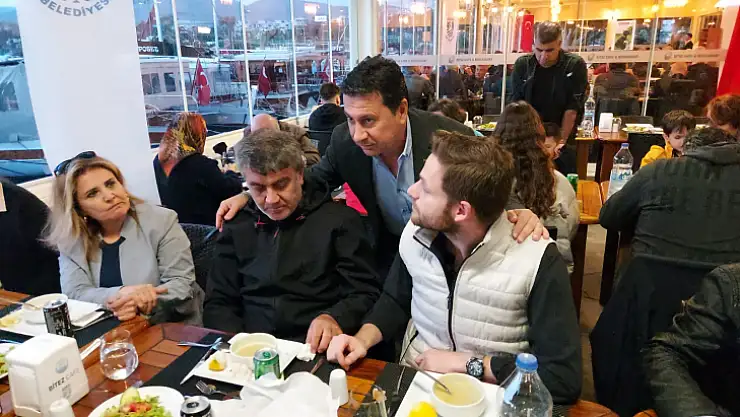 Gaziler ve muhtarlara iftar yemeği düzenlendi.