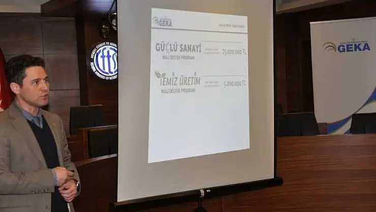 Geka Destek Programları Hakkında Bilgi Verildi