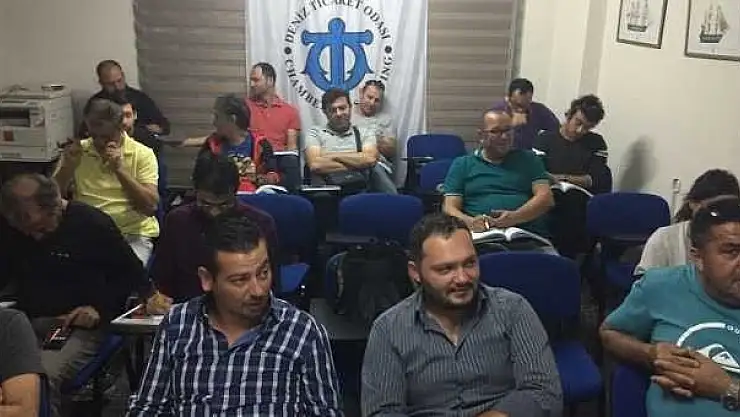 GEMİ ACENTE EĞİTİMİ SONA ERDİ