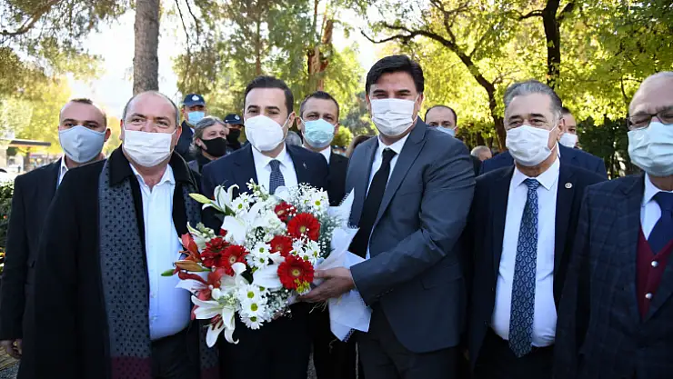 Genel Başkan Yardımcısı Akın'dan Başkan Karaca'ya teşekkür