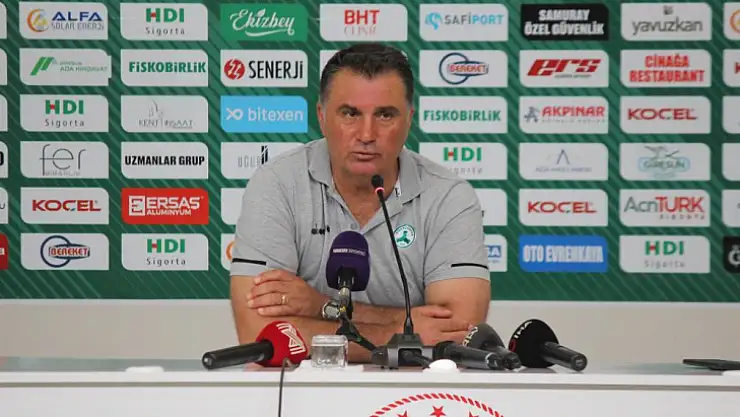 Giresunspor - Bodrum FK maçının ardından değerlendirmelerde bulunuldu