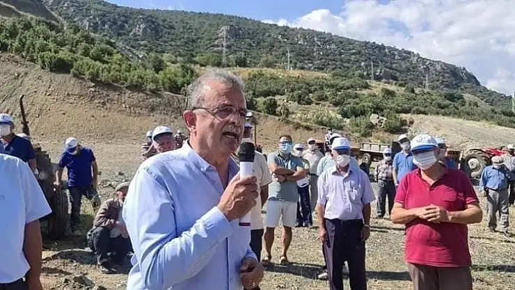 GİRGİN: SEYDİKEMER ÇİFTÇİSİNİN SABRI TÜKENDİ BOĞALAR BARAJI ACİLEN BİTİRİLMELİDİR!