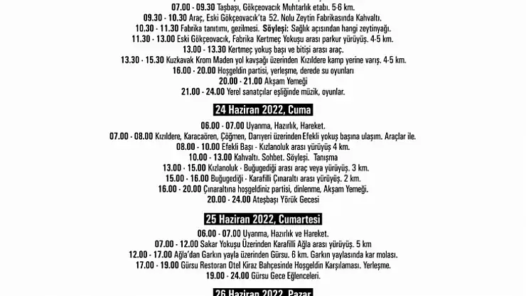 Göcek – Gürsu – Pırnaz Yayla Yürüyüşü başlıyor