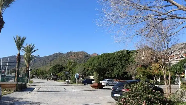 Göcek'te kısıtlamalar sonrası sessizlik hakim