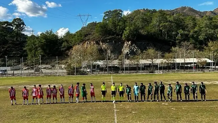 Göcekspor ile Eldirekspor karşılaşması