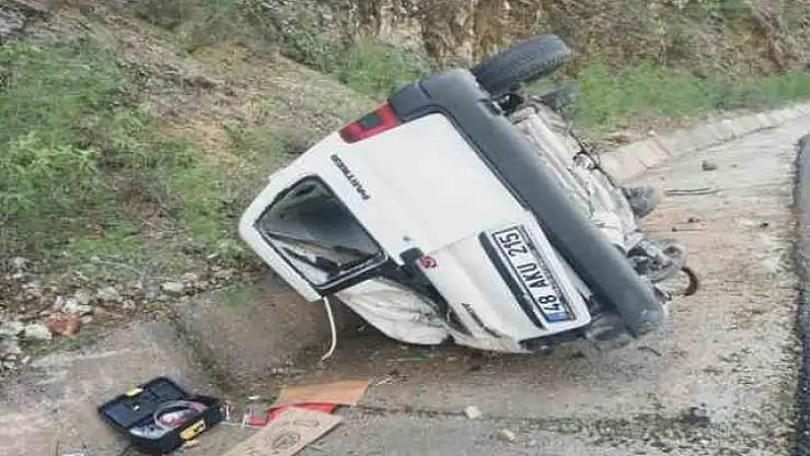 GÖKÇE MEVKİİNDE TRAFİK KAZASI