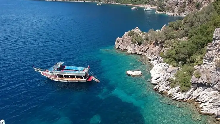 Gökova koyları yerli ve yabancı turistin ilgi odağı