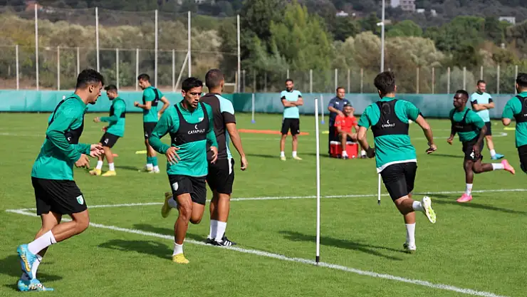 Grup maçı yaparak idmanı sonlandırdılar