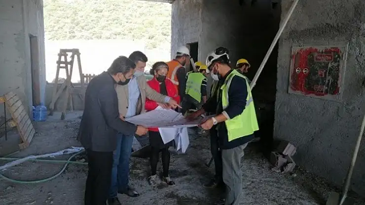 Güç Birliği'nden Bodrum Yeni Devlet Hastanesi Şantiyesine Ziyaret